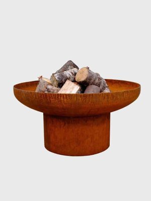 Customized Outdoor Garden Corten Steel Fire Pit Fire Burner