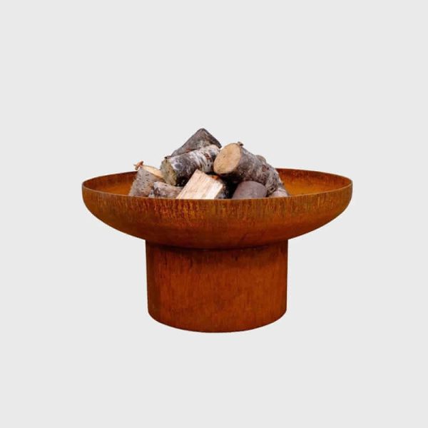 Customized Outdoor Garden Corten Steel Fire Pit Fire Burner